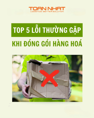 Lỗi chọn thùng carton quá rộng và thiếu xốp nổ chèn lót hàng hóa.